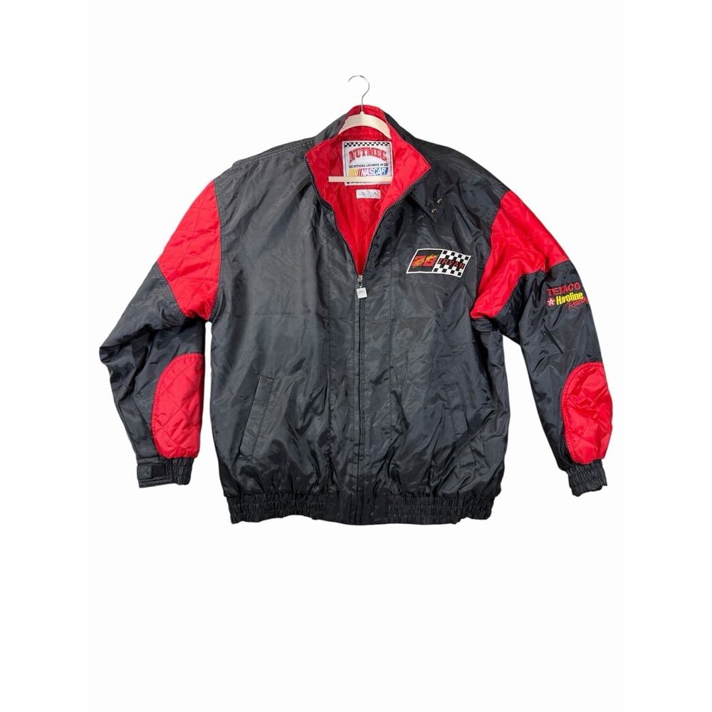Vintage Nutmeg NASCAR Ernie Irvan #28 Texaco Havoline Racing Jacket XL